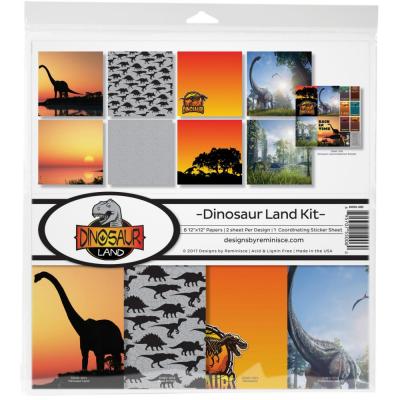 Reminisce Collection Kit - Dinosaur Land
